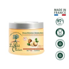 LE PETIT OLIVIER MÁSCARA NUTRIENTE CABELLO RIZADO - SIN SILICONA - VEGANO 330 ML