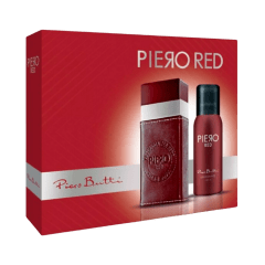 PACK PIERO BUTTI PIERO RED EDT 100ML + DESODORANTE 100 ML DET.