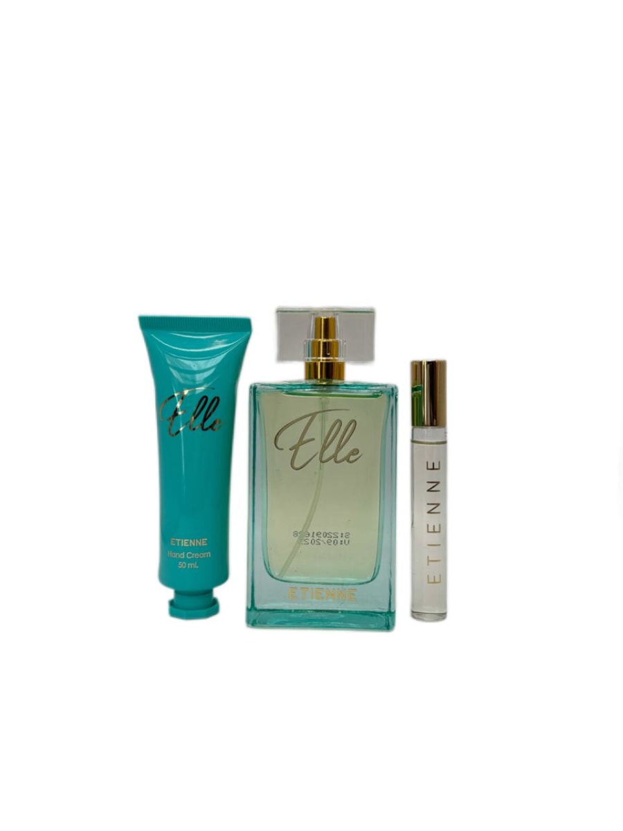 ESTUCHE ETIENNE ELLE EDP100+CREMA MANOS Y PERFUMERO1