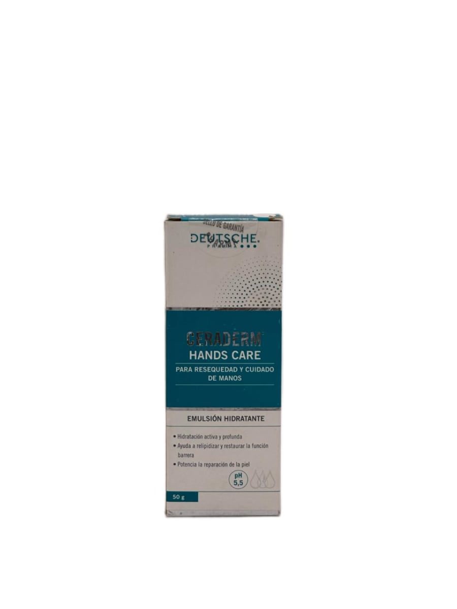 DEUTSCHE CERADERM HANDS CARE EMULSIÓN HIDRATANTE 50G2