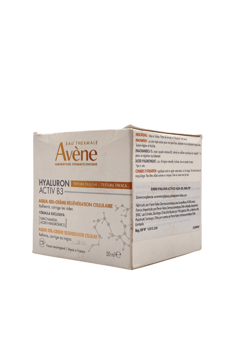 AVENE CREMA ACTIV B3 AQUA GEL CREMA REGENERADORA CELULAR 50 ML3