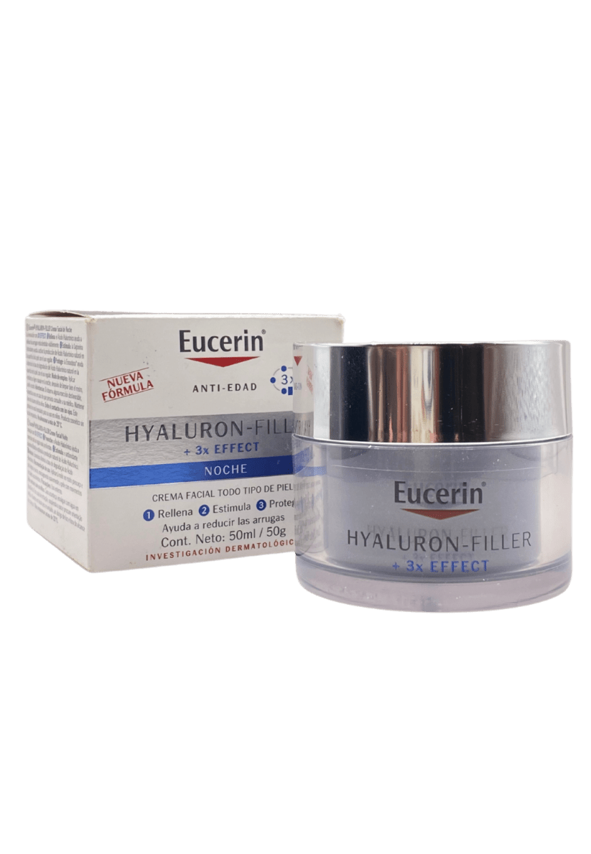 EUCERIN CREMA FACIAL ANTIARRUGAS HYALURON-FILLER NOCHE PIEL SECA 50 ML 0