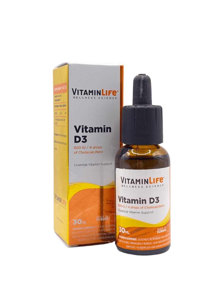 VITAMINLIFE VITAMIN D DROPS 30ML3