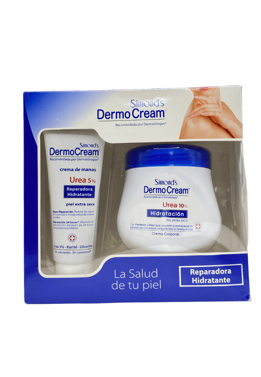 DERMOCREAM ESTUCHE UREA CR. MANOS + CUERPO 0
