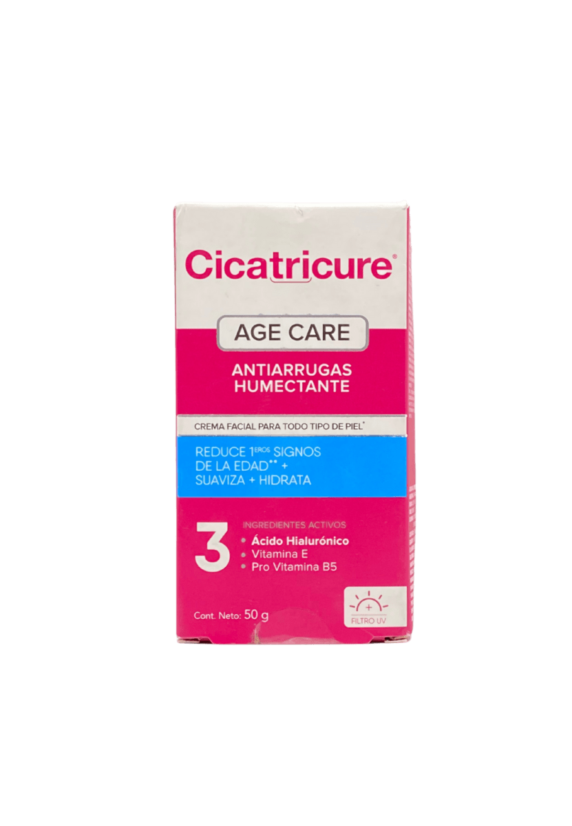 CICATRICURE AGE CARE CREMA FACIAL 3 INGRED. ACTIVOS 50 GRS2