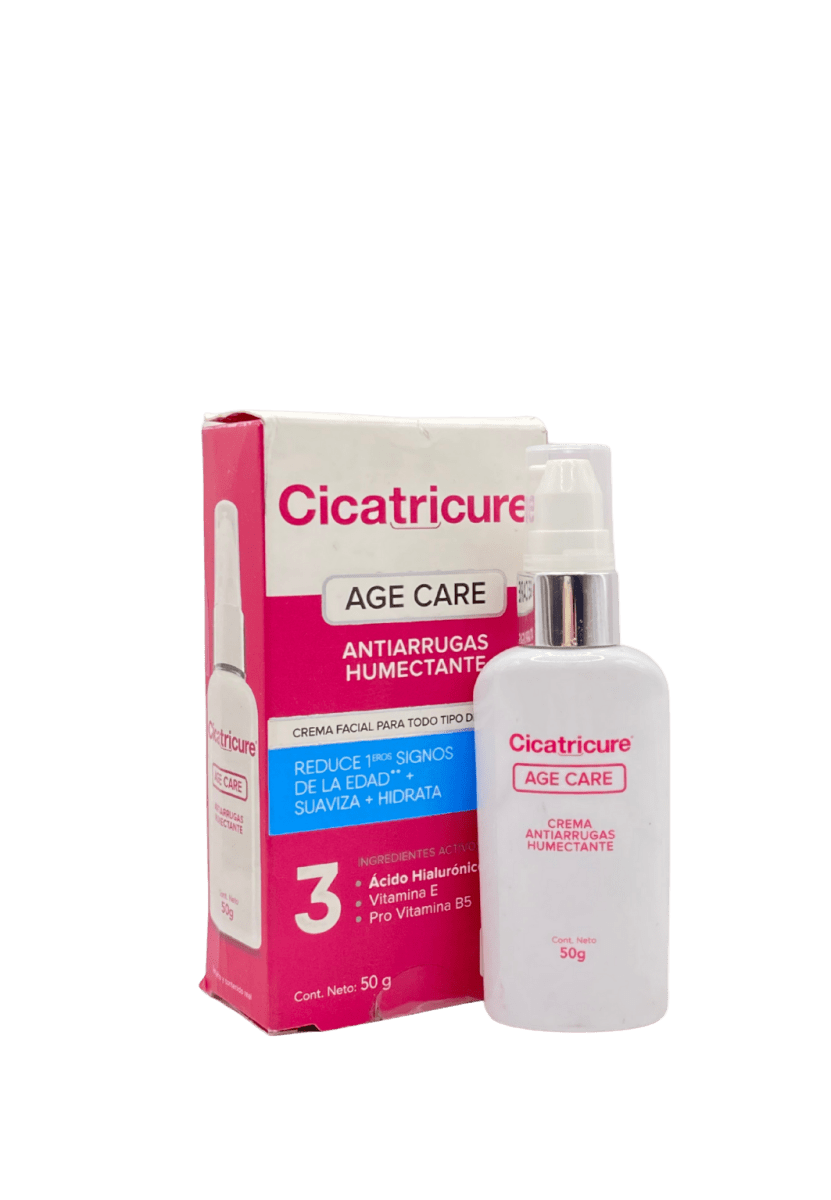 CICATRICURE AGE CARE CREMA FACIAL 3 INGRED. ACTIVOS 50 GRS 0