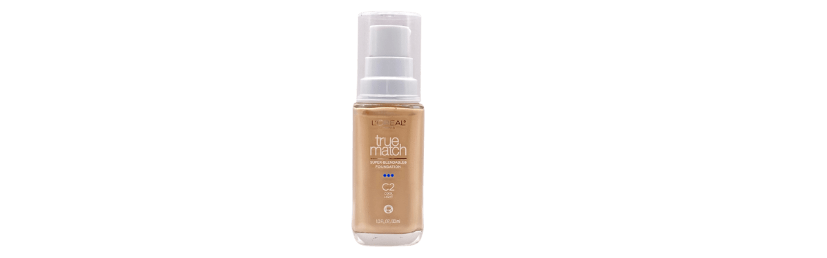 L'ORÉAL TRUE MATCH SUPER BLENDABLE FOUNDATION COOL LIGHT C2 0