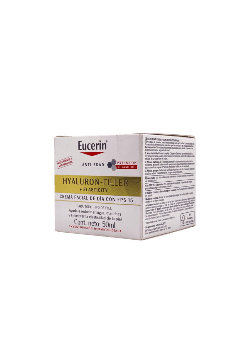 EUCERIN CREMA FACIAL ANTIARRUGAS ELASTICITY + FILLER DÍA FPS15 50 ML3