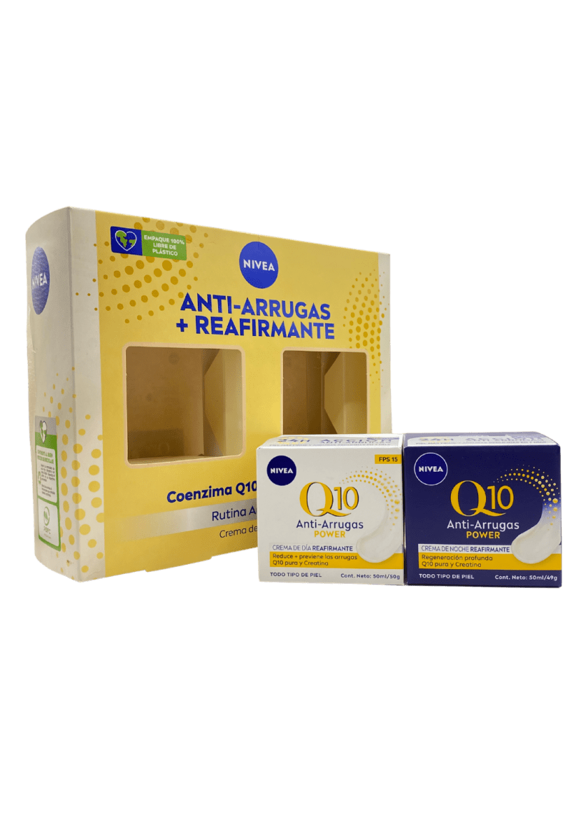 NIVEA ESTUCHE Q10 ANTI ARRUGAS + REAFIRMANTE CR. DÍA + NOCHE3