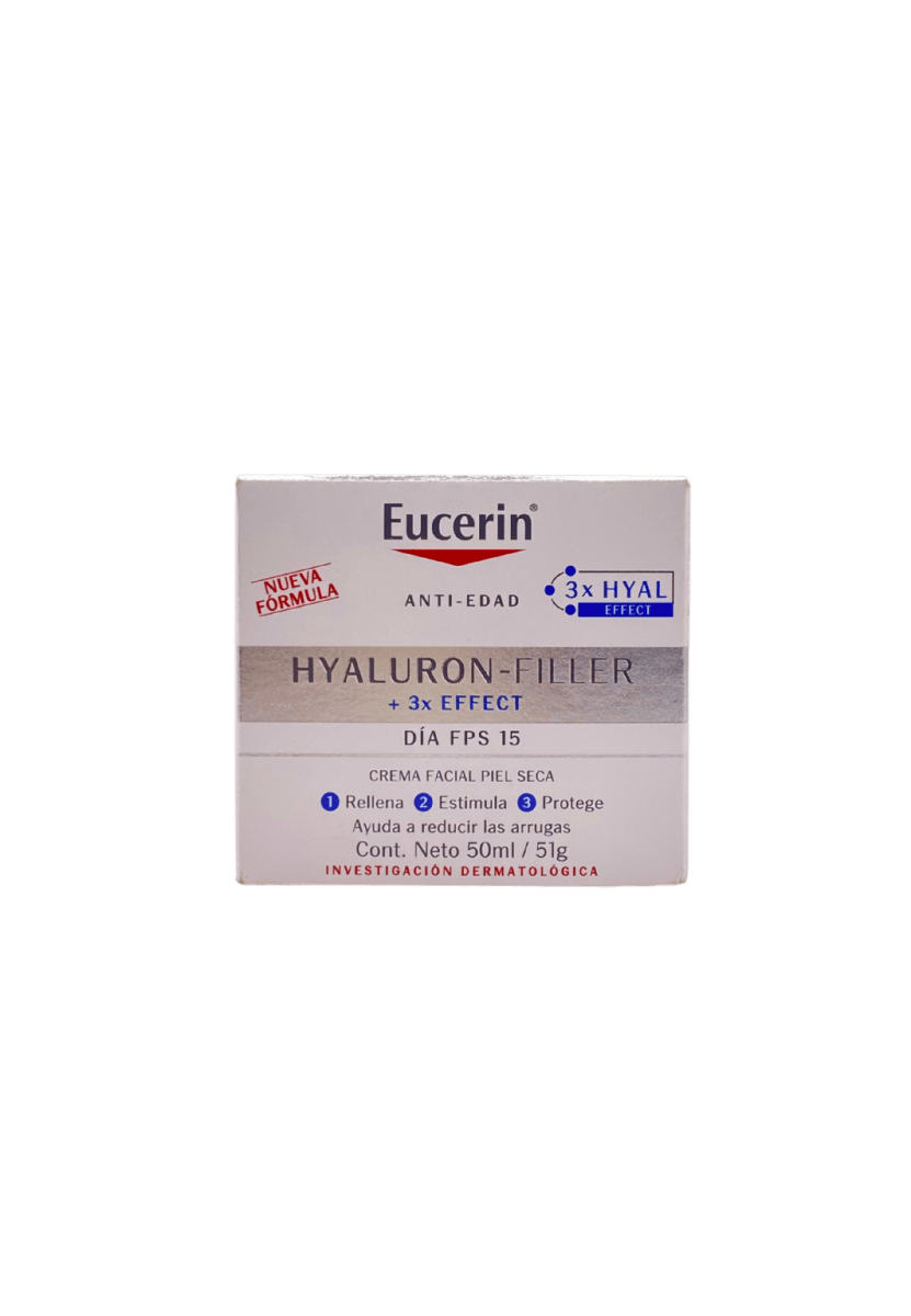 EUCERIN CREMA FACIAL ANTIARRUGAS HYALURON-FILLER DÍA PIEL SECA 50 ML2