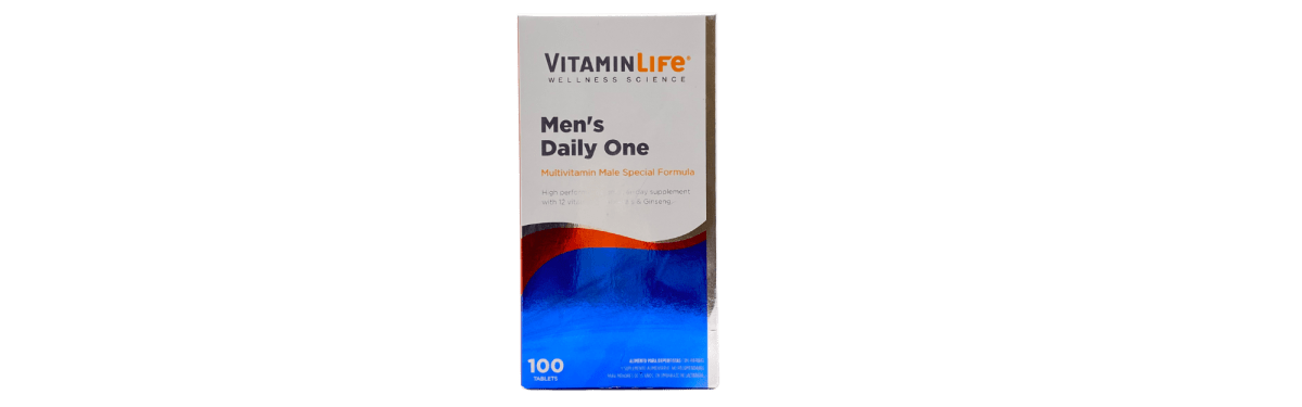 VITAMINLIFE MULTIVITAMÍNICO MEN´S DAILY ONE 100 TABLETAS 0