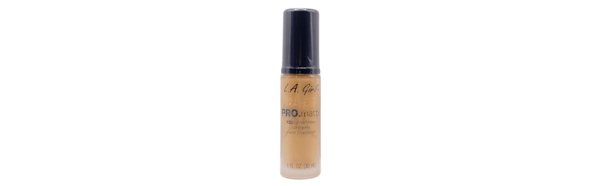 L.A. GIRL PRO MATTE FOUNDATION HD MATTE 677 SOFT HONEY 0