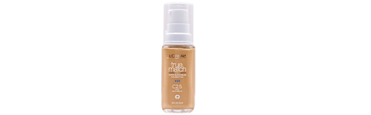 L'ORÉAL TRUE MATCH SUPER BLENDABLE FOUNDATION COOL LIGHT PREMIUM C2,5 0
