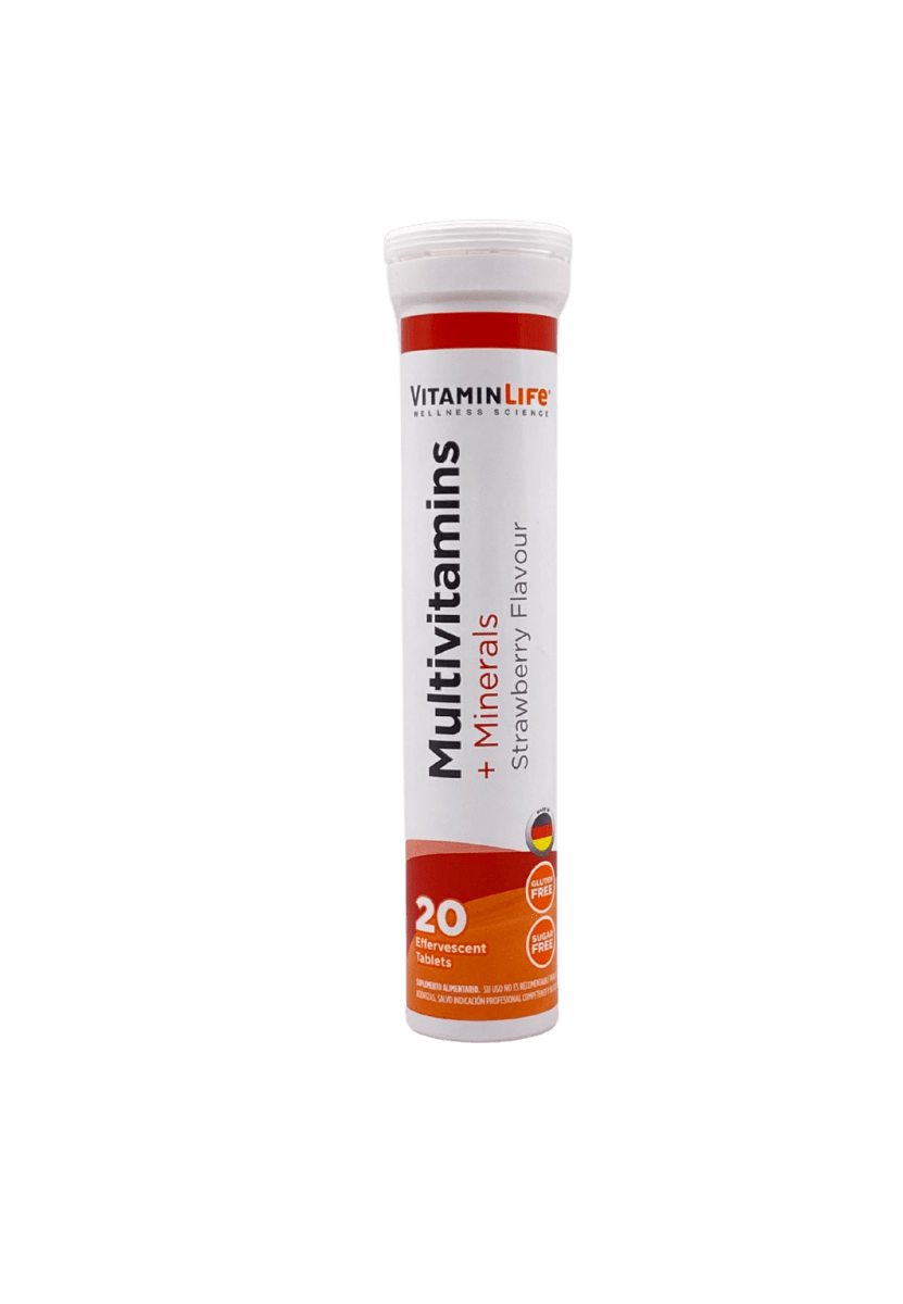 VITAMIN LIFE MULTIVITAMINS + MINERALS 20 TABL. EFERV 0
