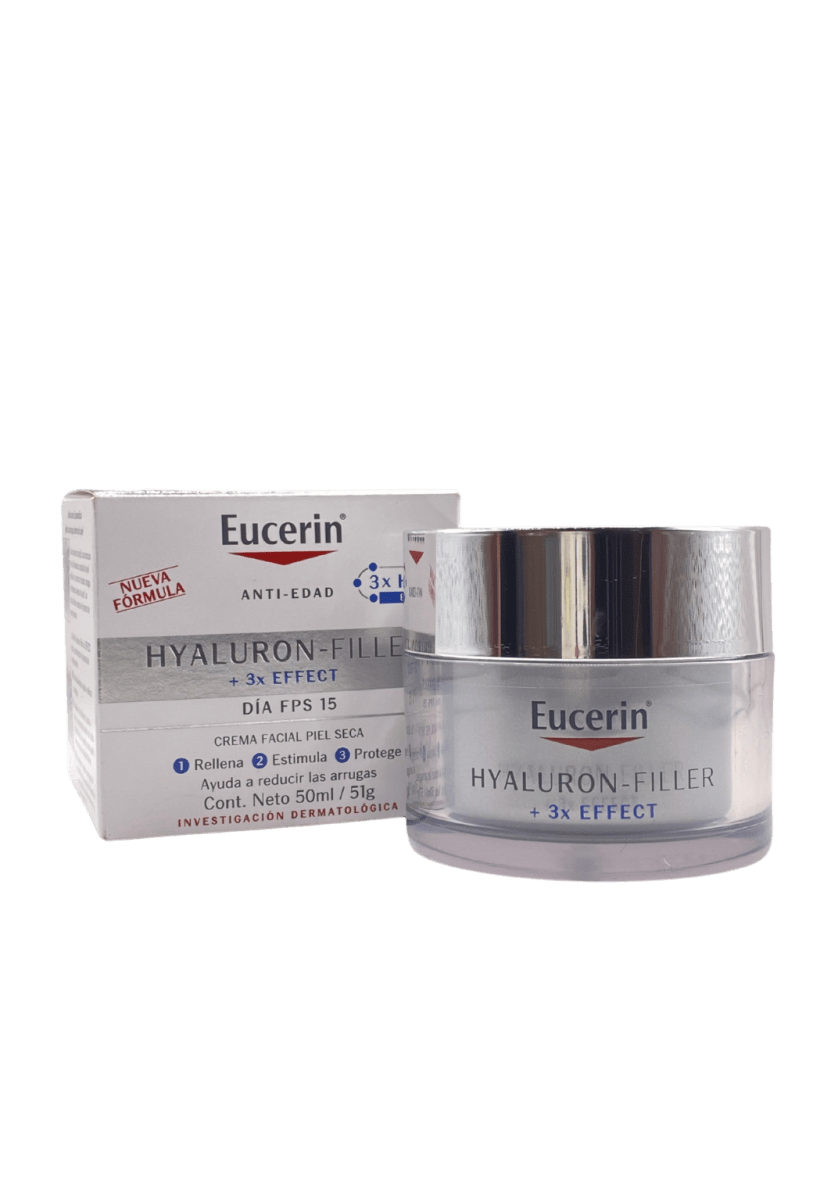 EUCERIN CREMA FACIAL ANTIARRUGAS HYALURON-FILLER DÍA PIEL SECA 50 ML 0