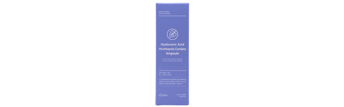 ÉSFOLIO HYALURONIC ACID HOUTTUYNIA CORDATA TONER 150 ML3