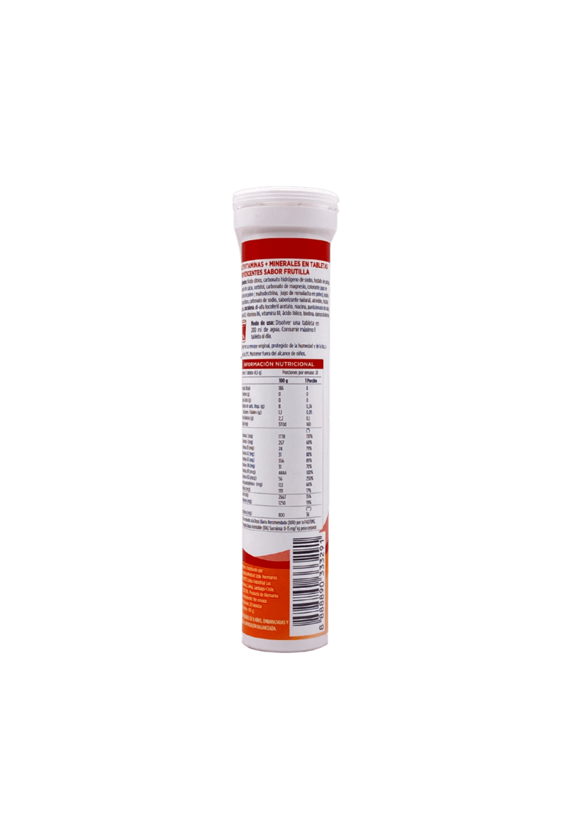 VITAMIN LIFE MULTIVITAMINS + MINERALS 20 TABL. EFERV2