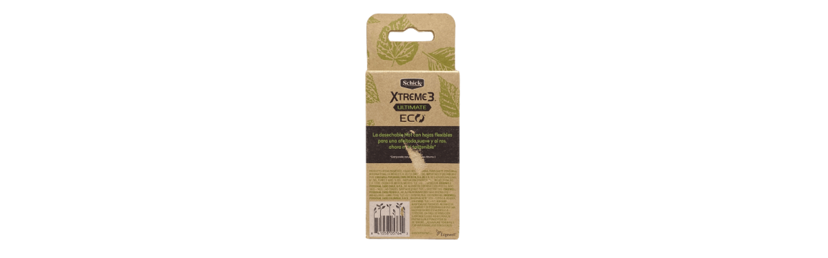 XTREME 3 ULTIMATE ECO MÁQUINA DE AFEITAR 3 HOJAS DESECHABLE X22