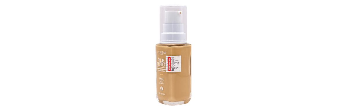 L'ORÉAL TRUE MATCH SUPER BLENDABLE FOUNDATION WARM LIGHT MEDIUM W12