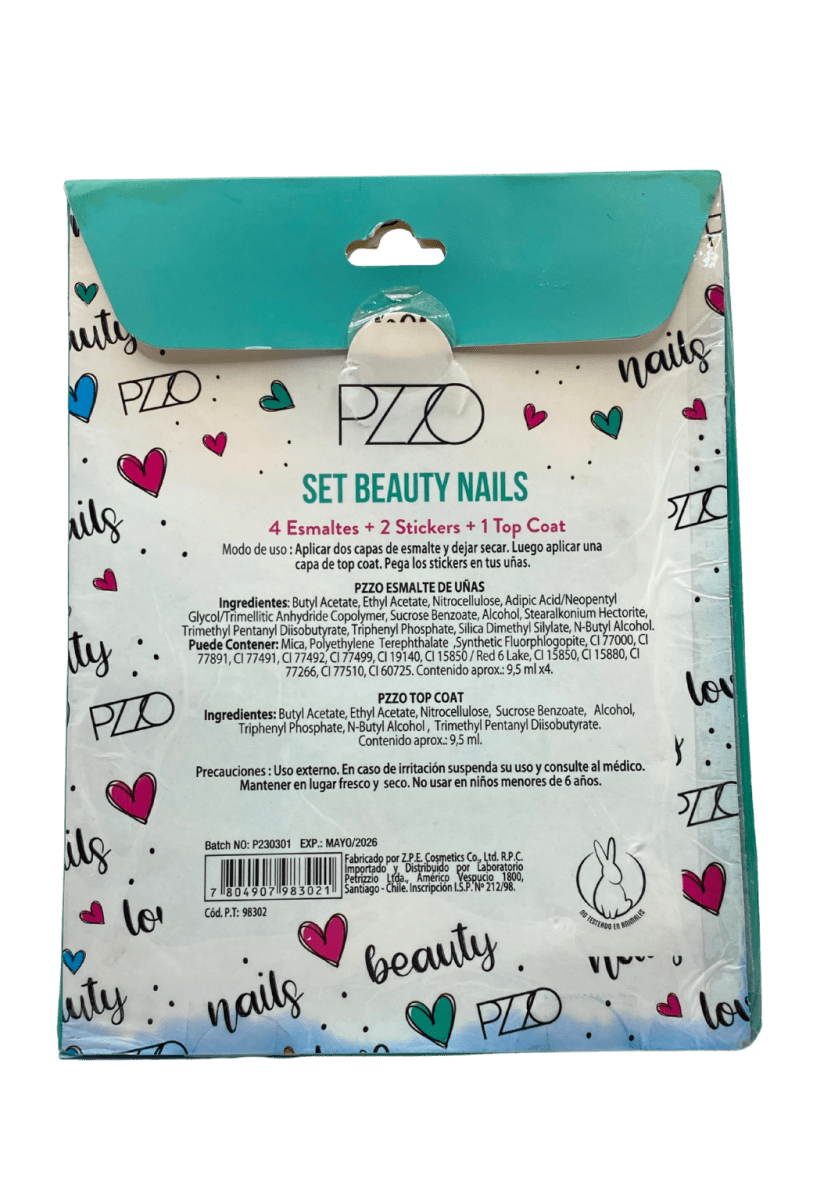 PETRIZZIO SET BEAUTY NAILS + MOSTACILLAS3