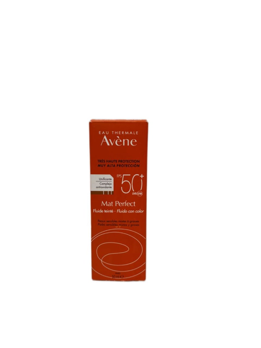 AVENE FOTOPROTECTOR MAT PERFECT CON COLOR PROTECCIÓN F50+ 50 ML1
