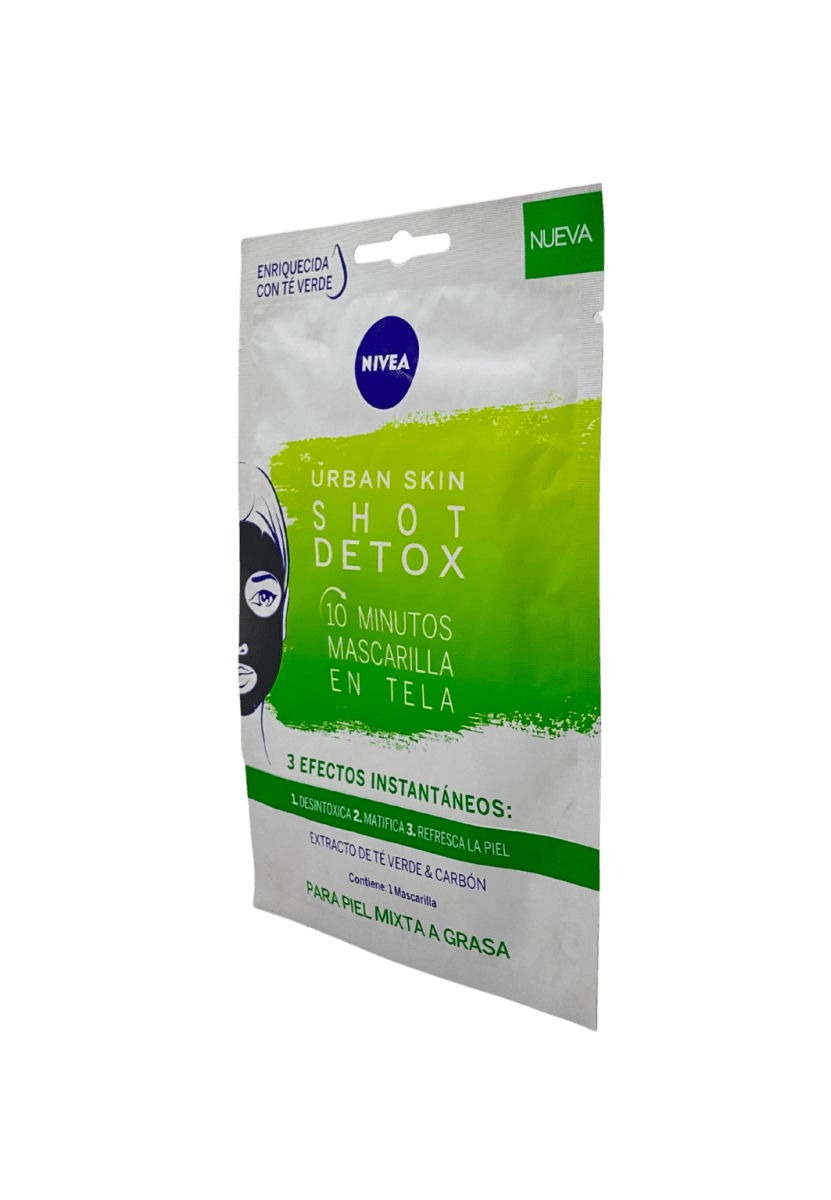 NIVEA MASCARILLA TELA SHOT DETOX PIEL MIXTA A GRASA2
