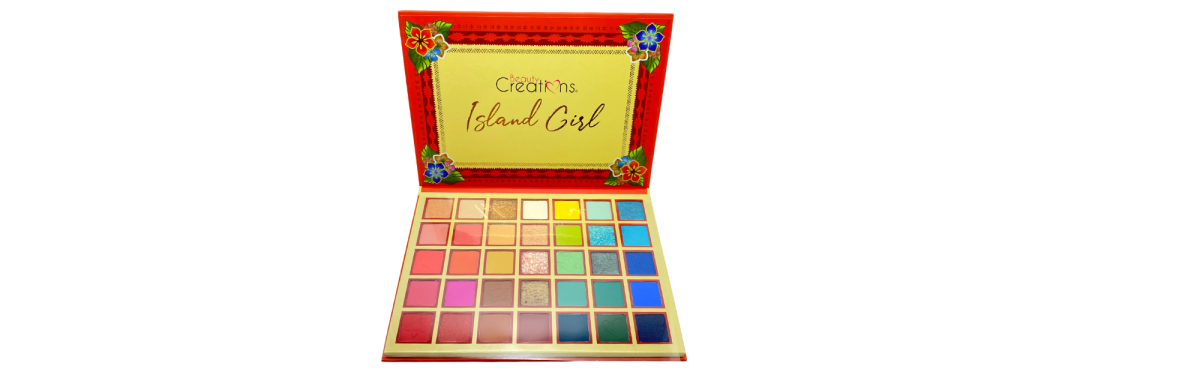 BEAUTY CREATIONS COLOR PRO EYESHADOW PALETTE ISLAND GIRL ( ROJA) 0