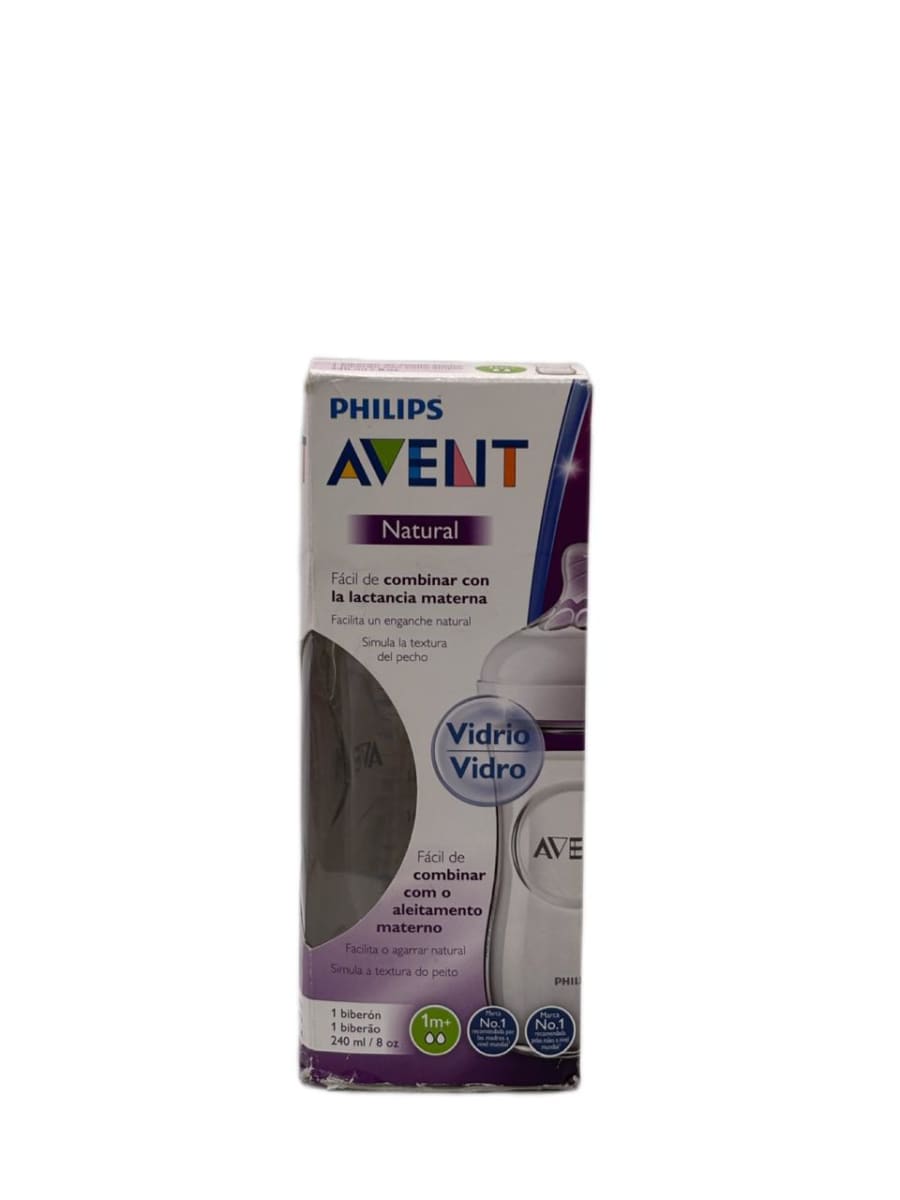 PHILLIPS AVENT VIDRIO NATURAL 240 ML1