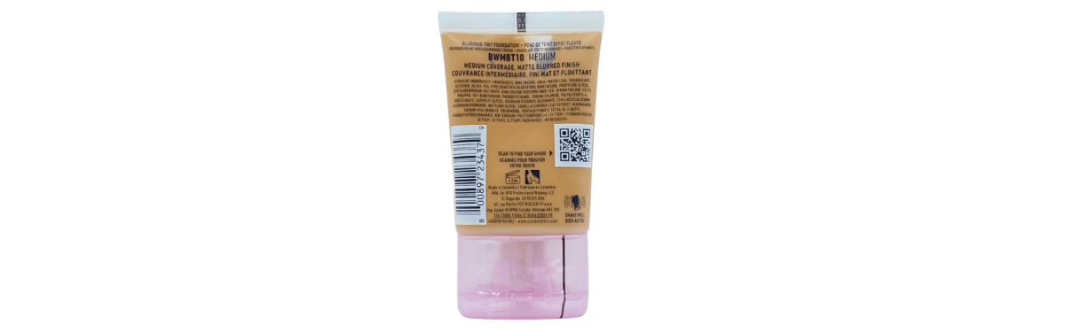 NYX BARE WITH ME BLUR TINT FOUNDATION MEDIUM 103