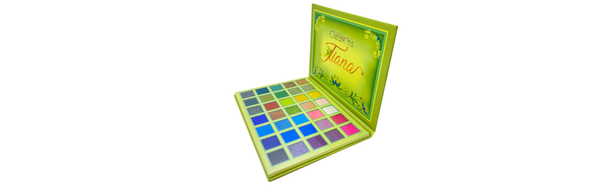 BEAUTY CREATIONS COLOR PRO EYESHADOW PALETTE TIANA ( GREEN)2