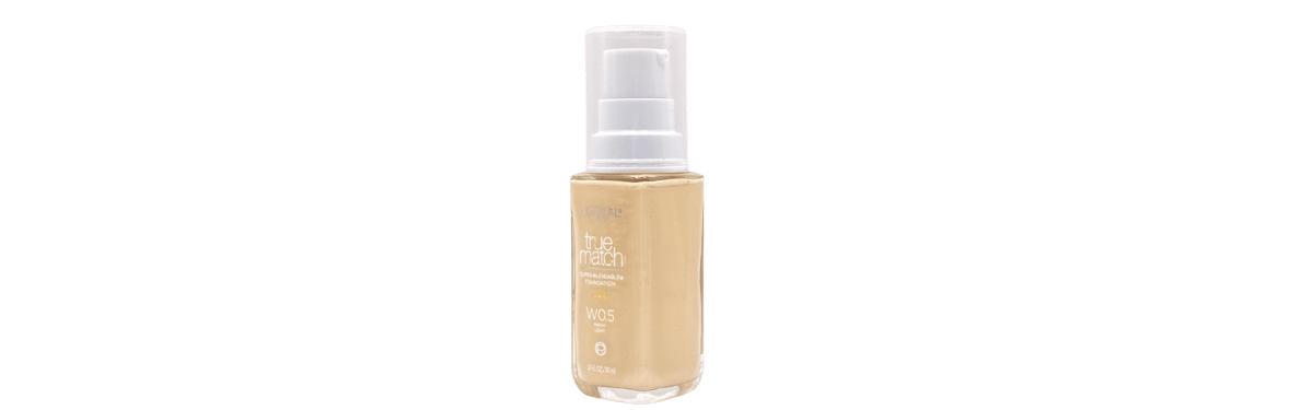 L'ORÉAL TRUE MATCH SUPER BLENDABLE FOUNDATION WARM LIGHT W0,52