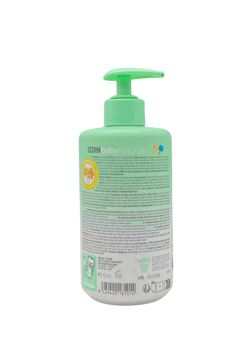 ISDIN BABY NATURALS GEL SHAMPOO 400 ML3