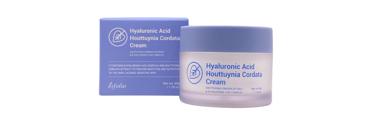 ÉSFOLIO HYALURONIC ACID HOUTTUYNIA CORDATA CREAM 50 GRS3
