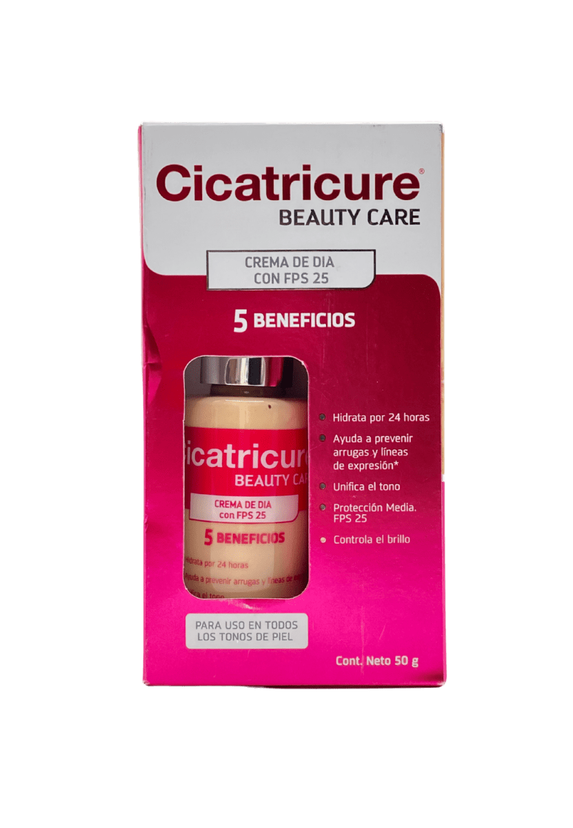 CICATRICURE BEAUTY CARE CREMA DE DÍA FPS 25 50 GRS 0