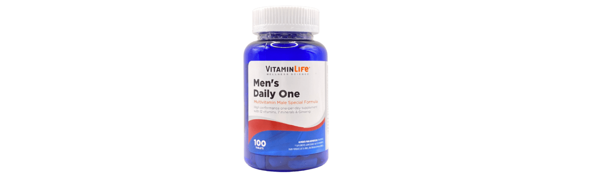 VITAMINLIFE MULTIVITAMÍNICO MEN´S DAILY ONE 100 TABLETAS4