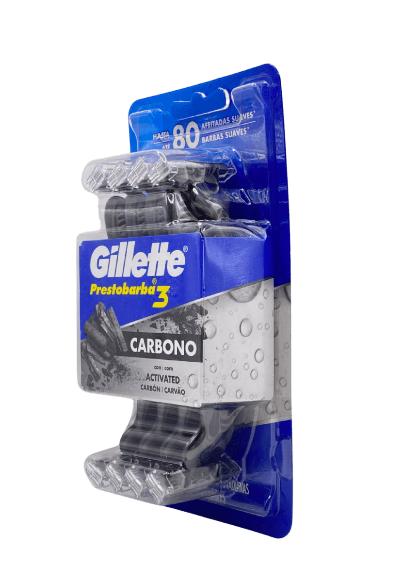 GILLETTE CARBONO 8 MÁQUINAS DESECHABLES2