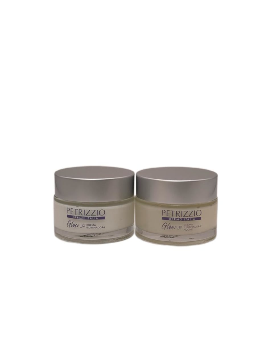 ESTUCHE PETRIZZIO GLOW UP NIACINAMIDA CREMA DIA 50G + CREMA NOCHE 50G1