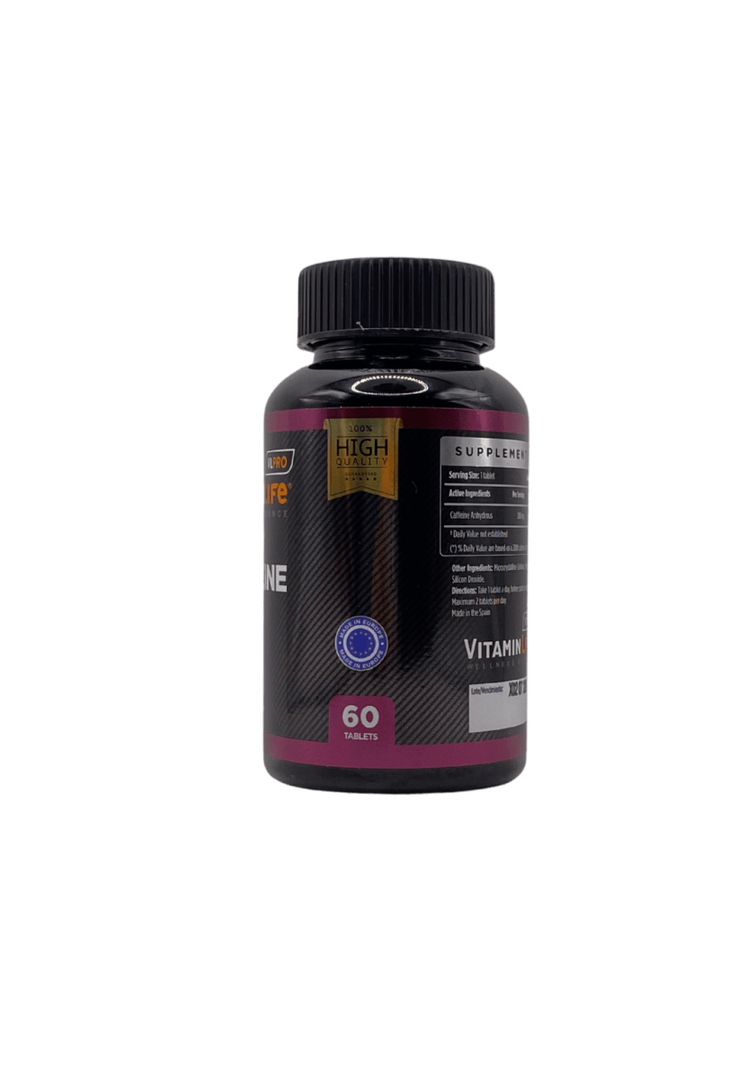 VITAMIN LIFE CAFFEINE 200 MG 60 TABLETAS2