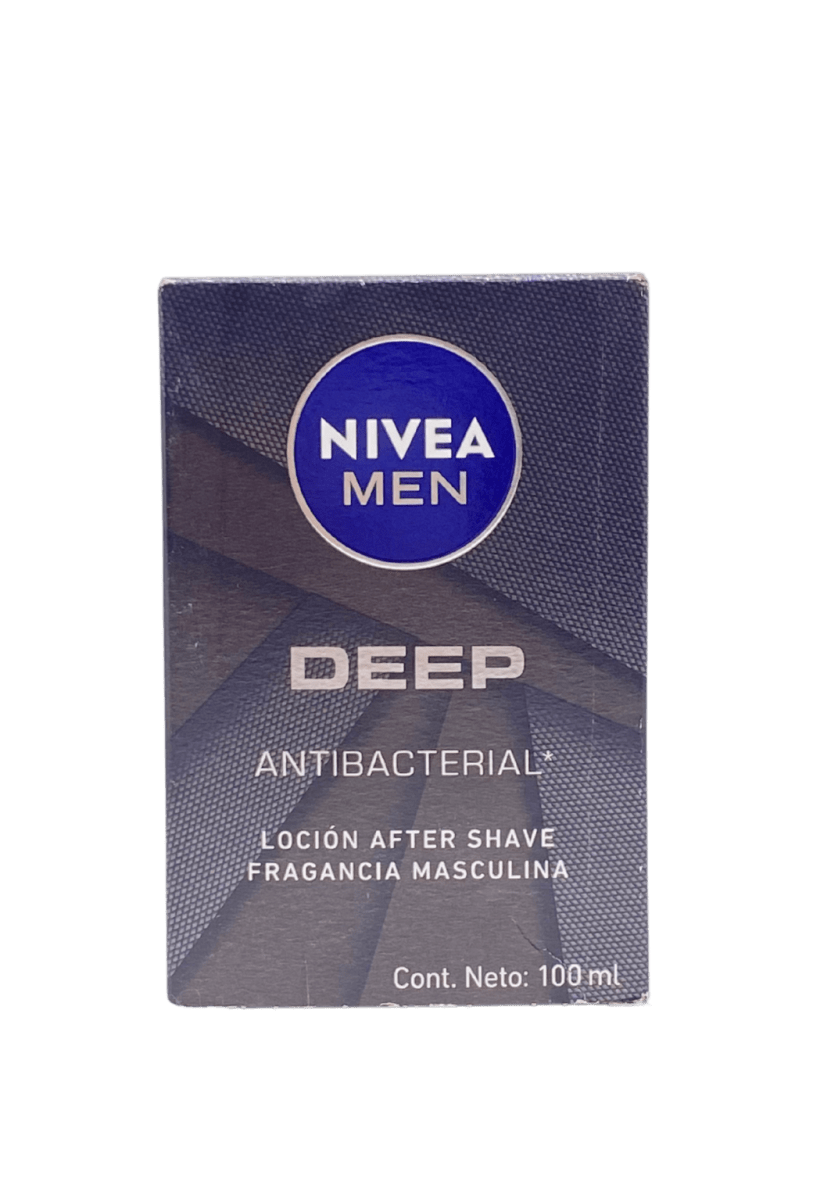 NIVEA MEN DEEP LOCIÓN AFTER SHAVE ANTIBACTERIAL 100 ML2