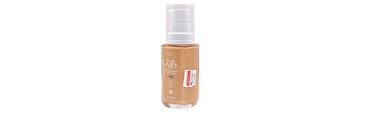L'ORÉAL TRUE MATCH SUPER BLENDABLE FOUNDATION COOL MEDIUM C5 DET.2