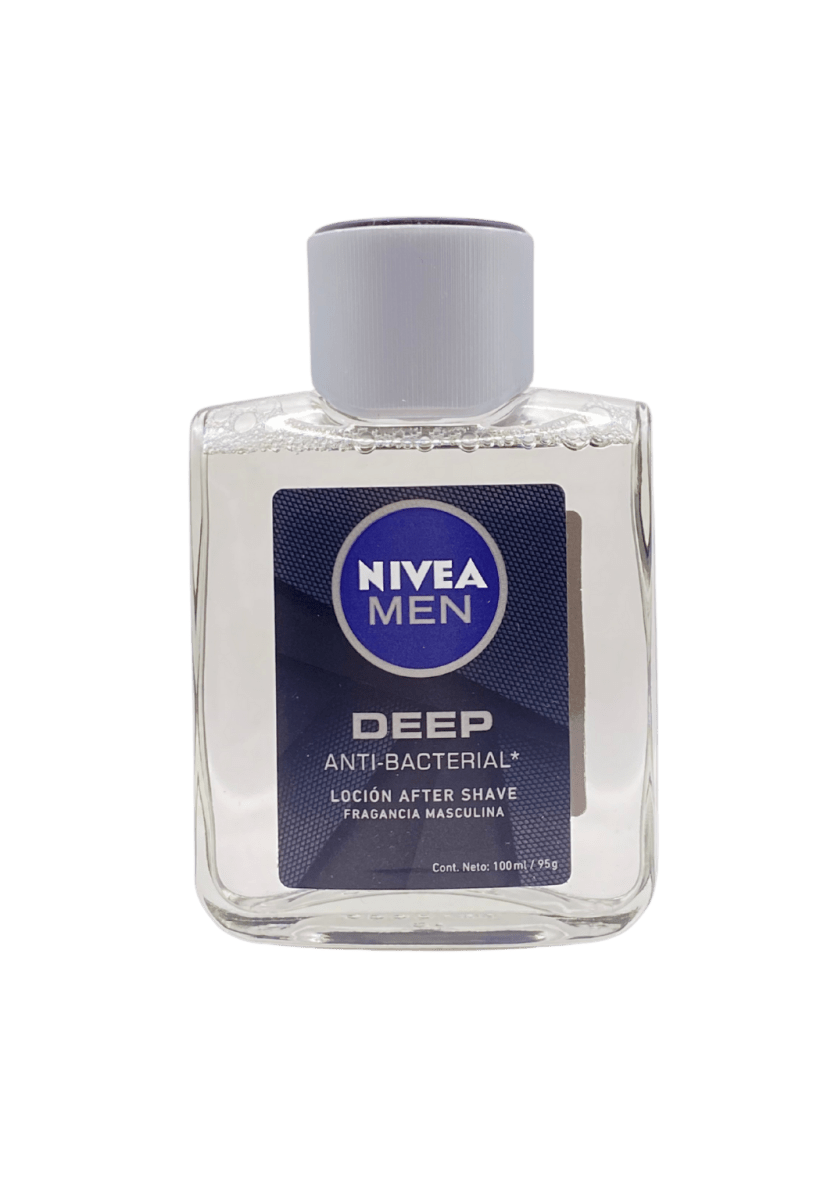 NIVEA MEN DEEP LOCIÓN AFTER SHAVE ANTIBACTERIAL 100 ML4