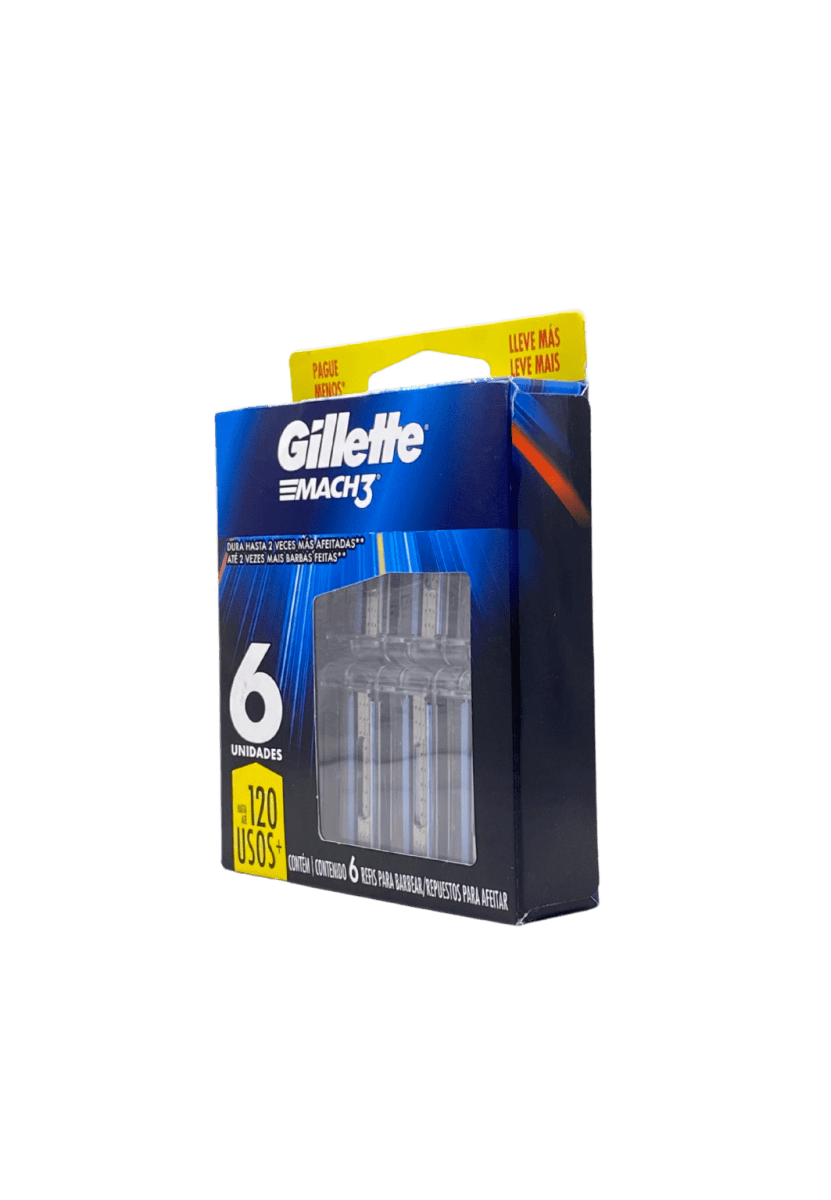 GILLETTE MACH 3 CARTUCHOS 63
