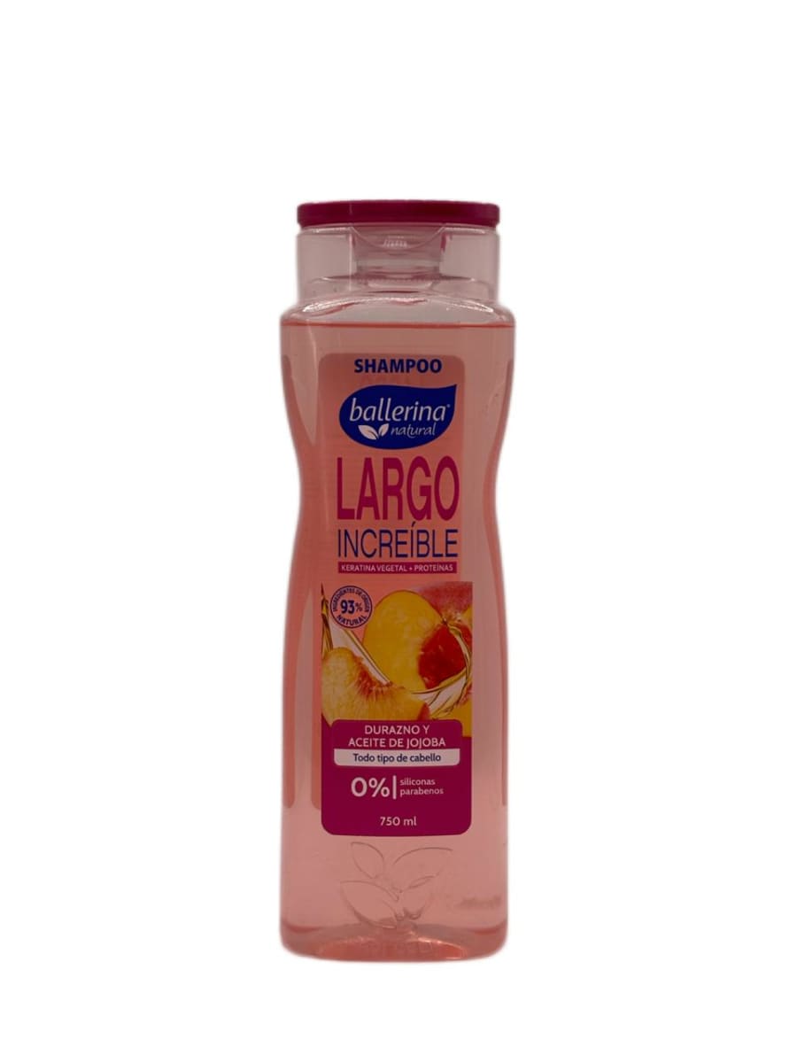 BALLERINA SHAMPOO LARGO INCREÍBLE 750 ML.1