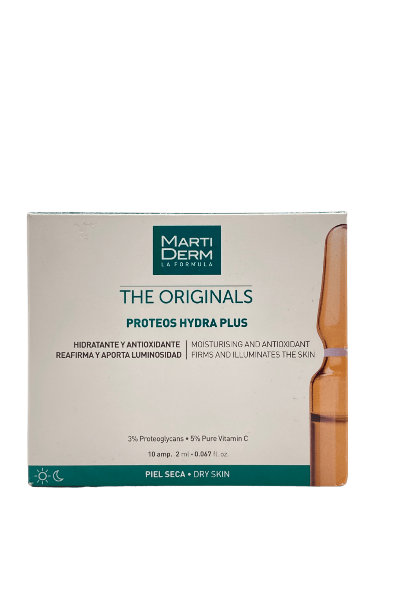 MARTIDERM PROTEOS HIDRA PLUS 10 VIT. C 5%  AMPOLLAS - 2 ML CU2