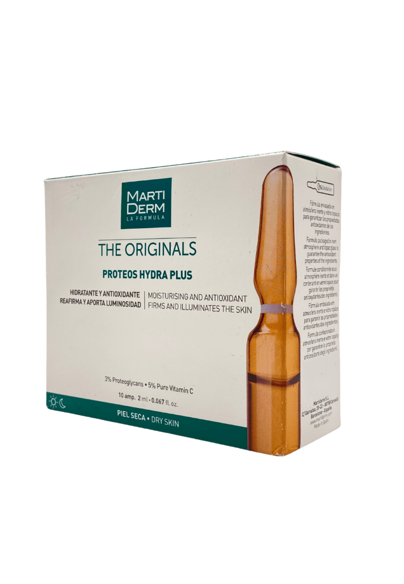 MARTIDERM PROTEOS HIDRA PLUS 10 VIT. C 5%  AMPOLLAS - 2 ML CU3