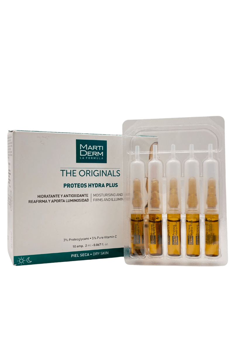MARTIDERM PROTEOS HIDRA PLUS 10 VIT. C 5%  AMPOLLAS - 2 ML CU 0