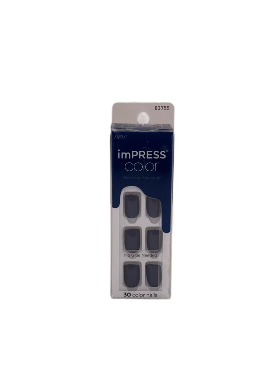 KISS IMPRESS COLOR 016 NEVER TOO NAVY1