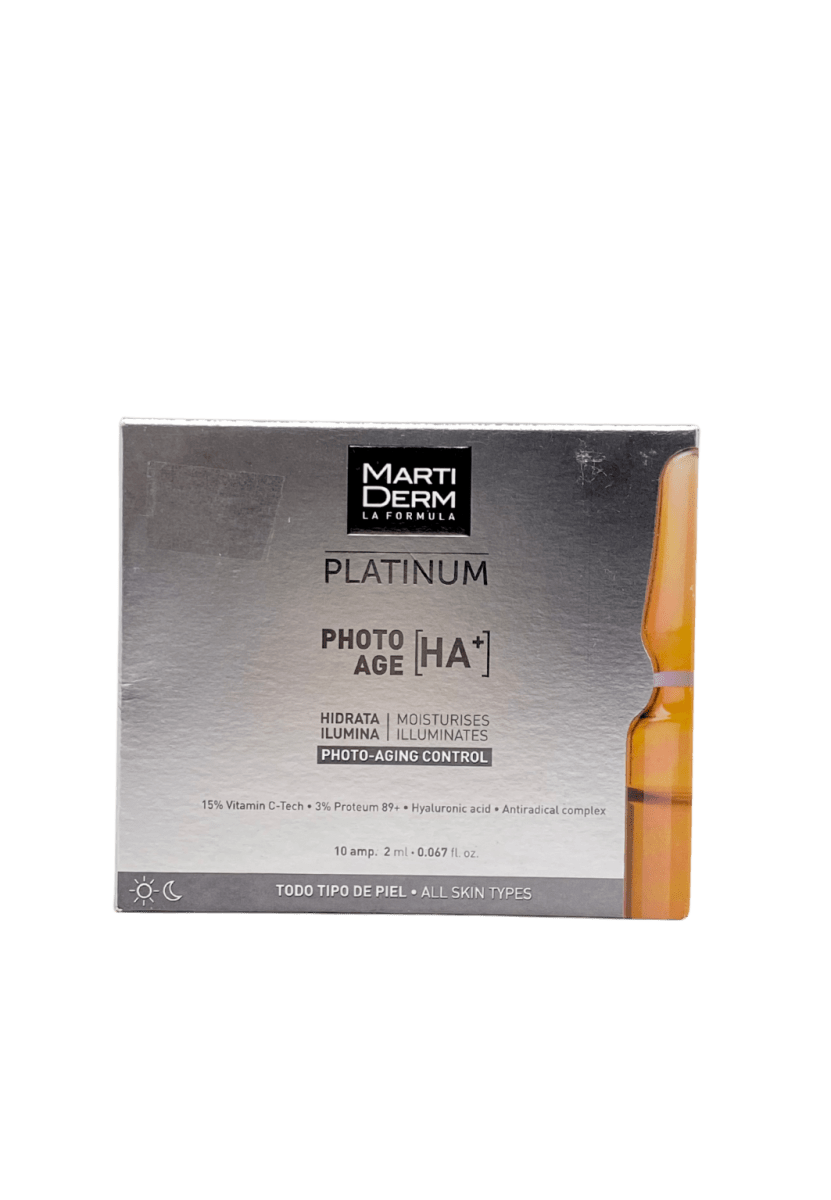 MARTIDERM PLATINUM PHOTO AGE (HA+) 10 AMPOLLAS- 2 ML CU2