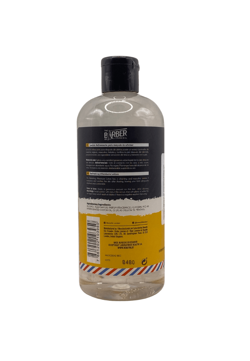 THE BARBER LOCIÓN REFRESCANTE AFTER SHAVE 400 ML2