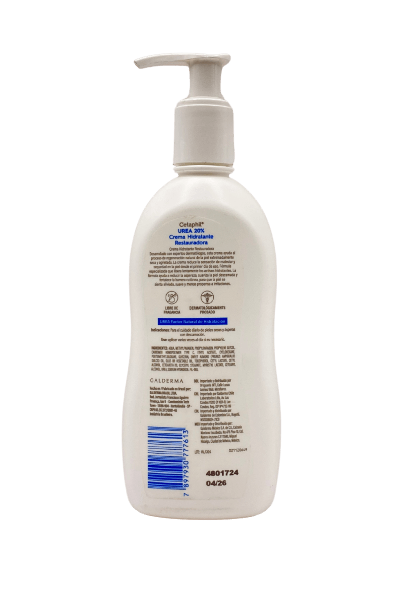 CETAPHIL PRO UREA 20% CREMA HIDRATANTE 296 ML3